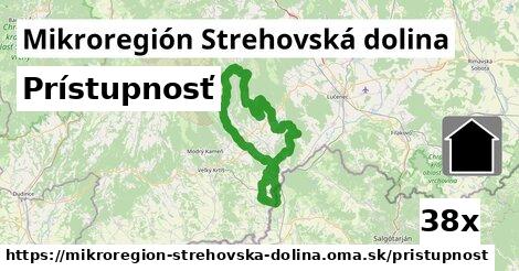 prístupnosť v Mikroregión Strehovská dolina