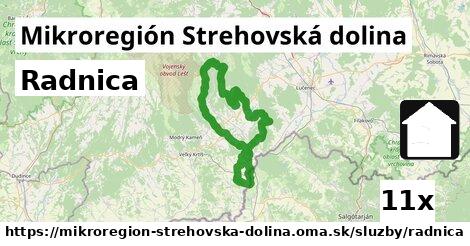 Radnica, Mikroregión Strehovská dolina