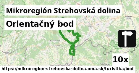 Orientačný bod, Mikroregión Strehovská dolina