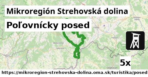 Poľovnícky posed, Mikroregión Strehovská dolina