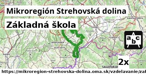 Základná škola, Mikroregión Strehovská dolina