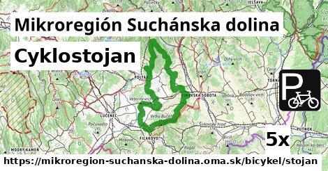 Cyklostojan, Mikroregión Suchánska dolina