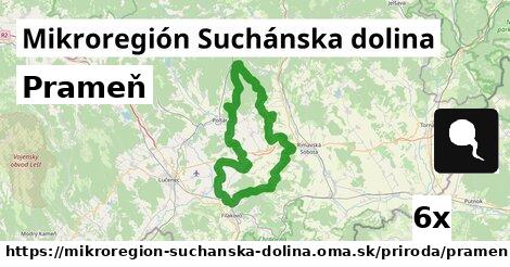 Prameň, Mikroregión Suchánska dolina