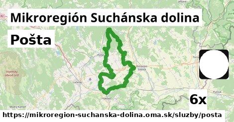 Pošta, Mikroregión Suchánska dolina