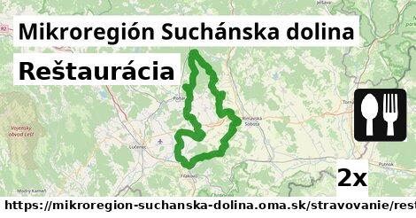 Reštaurácia, Mikroregión Suchánska dolina