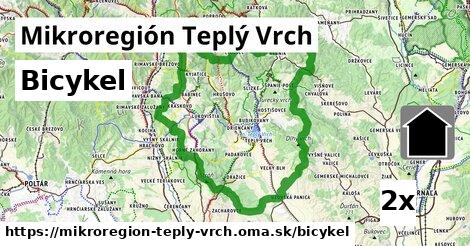 bicykel v Mikroregión Teplý Vrch