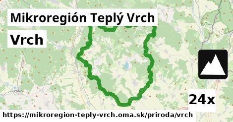 Vrch, Mikroregión Teplý Vrch