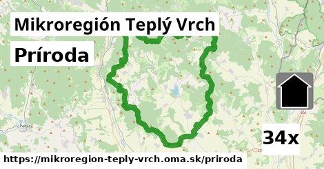 príroda v Mikroregión Teplý Vrch