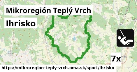 Ihrisko, Mikroregión Teplý Vrch