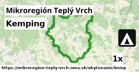 Kemping, Mikroregión Teplý Vrch