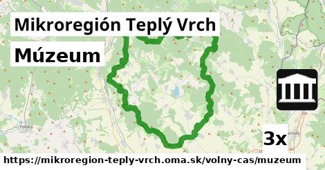 Múzeum, Mikroregión Teplý Vrch