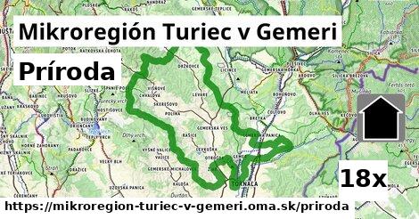 príroda v Mikroregión Turiec v Gemeri