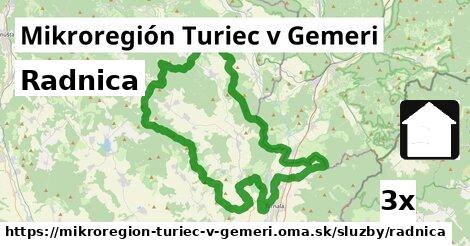 Radnica, Mikroregión Turiec v Gemeri