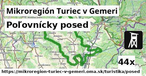 Poľovnícky posed, Mikroregión Turiec v Gemeri