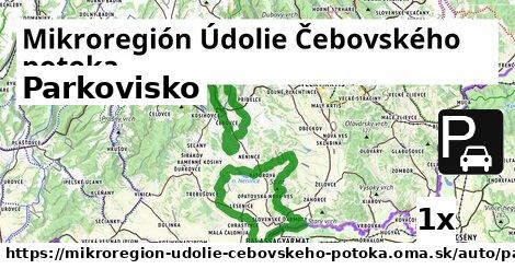 Parkovisko, Mikroregión Údolie Čebovského potoka