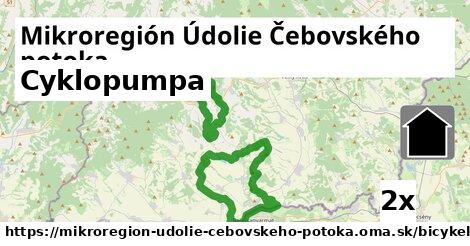 Cyklopumpa, Mikroregión Údolie Čebovského potoka