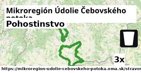 Pohostinstvo, Mikroregión Údolie Čebovského potoka