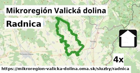 Radnica, Mikroregión Valická dolina