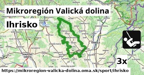 Ihrisko, Mikroregión Valická dolina