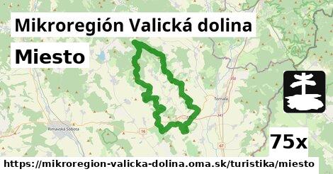 Miesto, Mikroregión Valická dolina