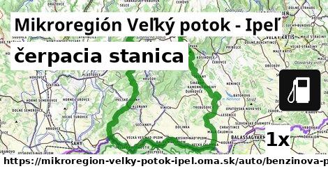 čerpacia stanica, Mikroregión Veľký potok - Ipeľ