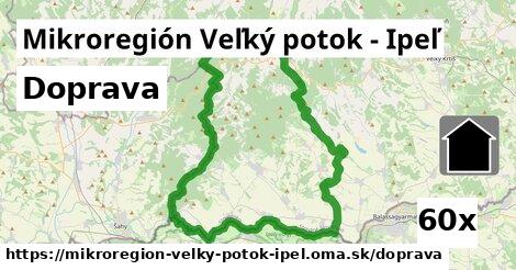 doprava v Mikroregión Veľký potok - Ipeľ