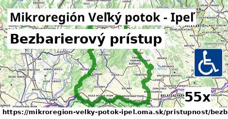 Bezbarierový prístup, Mikroregión Veľký potok - Ipeľ