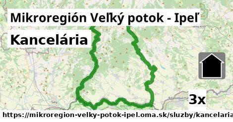 Kancelária, Mikroregión Veľký potok - Ipeľ