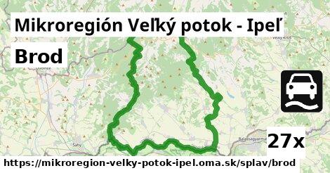 Brod, Mikroregión Veľký potok - Ipeľ