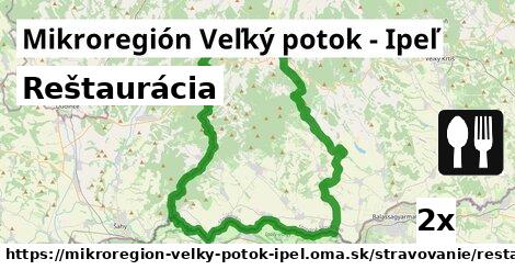 Reštaurácia, Mikroregión Veľký potok - Ipeľ