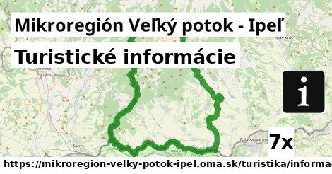 Turistické informácie, Mikroregión Veľký potok - Ipeľ