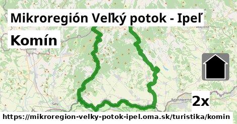 Komín, Mikroregión Veľký potok - Ipeľ