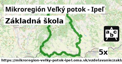 Základná škola, Mikroregión Veľký potok - Ipeľ