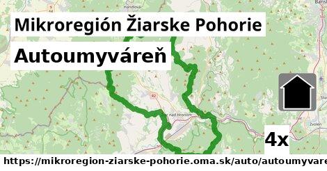 Autoumyváreň, Mikroregión Žiarske Pohorie