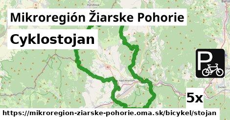 Cyklostojan, Mikroregión Žiarske Pohorie