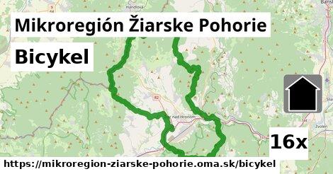 bicykel v Mikroregión Žiarske Pohorie