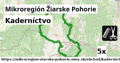 Kaderníctvo, Mikroregión Žiarske Pohorie