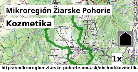 Kozmetika, Mikroregión Žiarske Pohorie