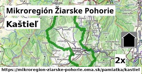 kaštieľ v Mikroregión Žiarske Pohorie