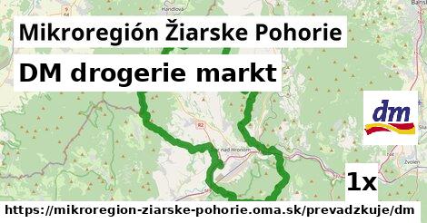 DM drogerie markt, Mikroregión Žiarske Pohorie