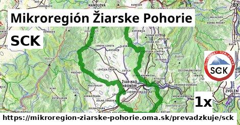 SCK, Mikroregión Žiarske Pohorie