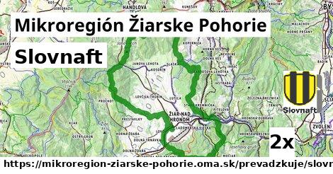 Slovnaft, Mikroregión Žiarske Pohorie