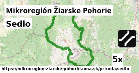 Sedlo, Mikroregión Žiarske Pohorie