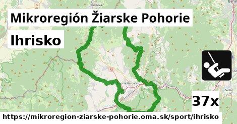 Ihrisko, Mikroregión Žiarske Pohorie
