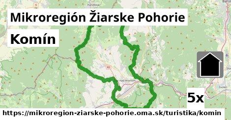 Komín, Mikroregión Žiarske Pohorie