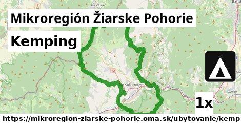 Kemping, Mikroregión Žiarske Pohorie