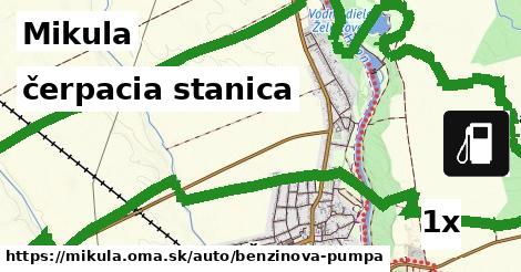 čerpacia stanica v Mikula