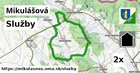 služby v Mikulášová
