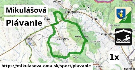 Plávanie, Mikulášová