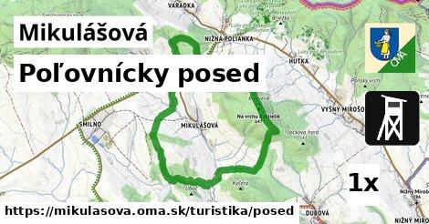 Poľovnícky posed, Mikulášová